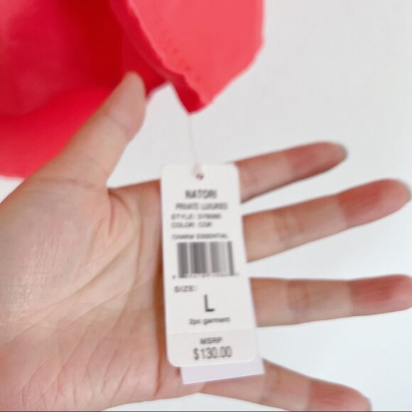 NATORI FEATHERS SATIN ESSENTIALS PJ in Carol size Large - Picture 10 of 11